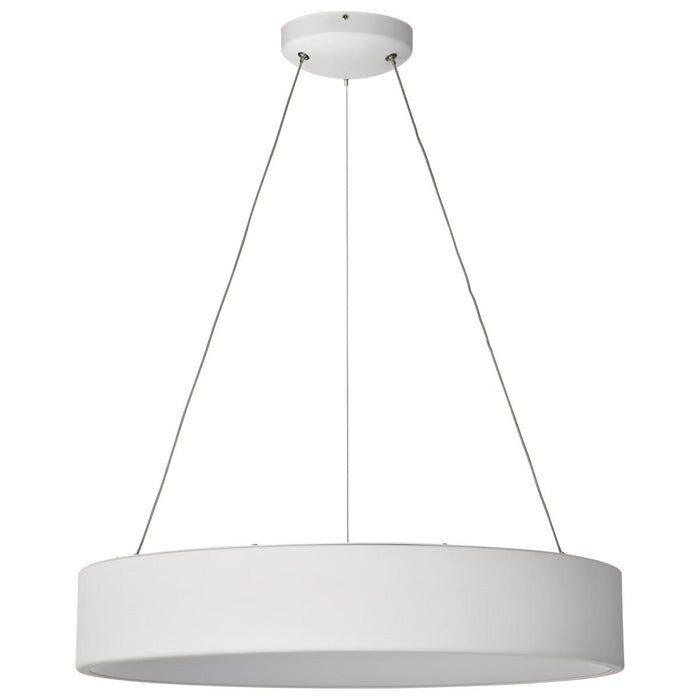 SATCO/NUVO Orbit 30W LED Pendant CCT Selectable 3000K/4000K/500K 120-277V 90 CRI Dimmable White (62-1457R1)