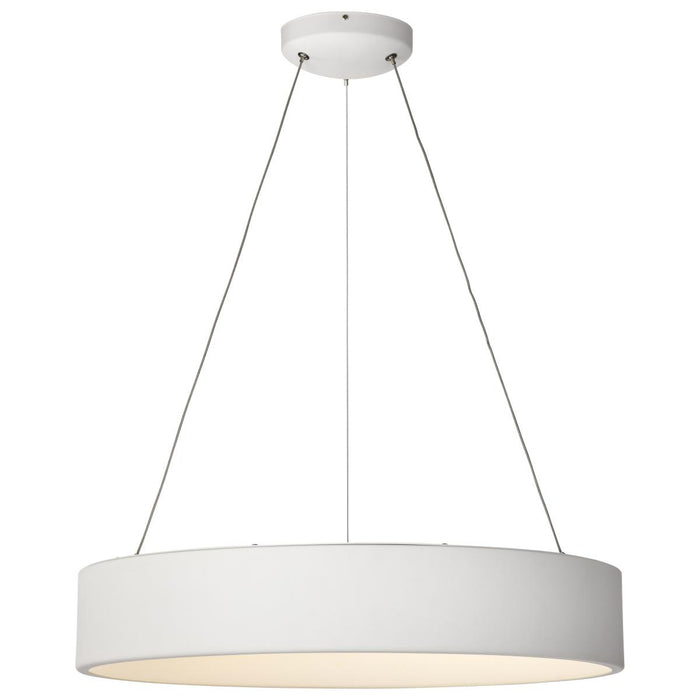 SATCO/NUVO Orbit 30W LED Pendant CCT Selectable 3000K/4000K/500K 120-277V 90 CRI Dimmable White (62-1457R1)