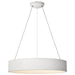 SATCO/NUVO Orbit 30W LED Pendant CCT Selectable 3000K/4000K/500K 120-277V 90 CRI Dimmable White (62-1457R1)