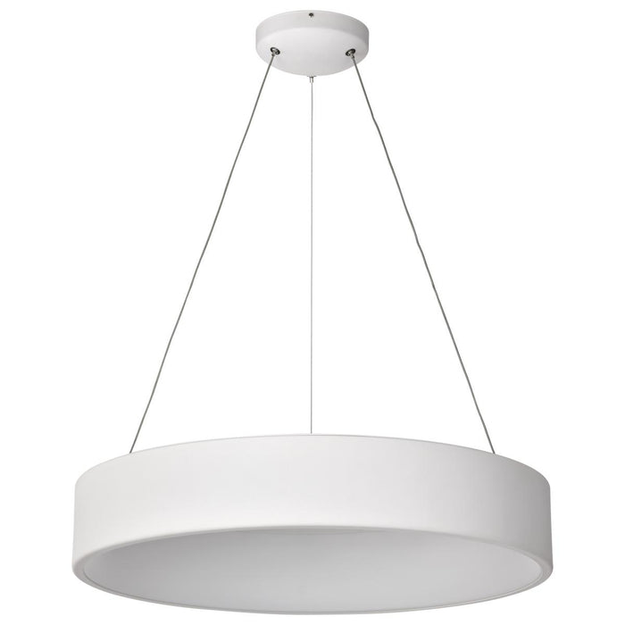 SATCO/NUVO Orbit 30W LED Pendant CCT Selectable 3000K/4000K/500K 120-277V 90 CRI Dimmable White (62-1457R1)