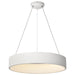 SATCO/NUVO Orbit 30W LED Pendant CCT Selectable 3000K/4000K/500K 120-277V 90 CRI Dimmable White (62-1457R1)