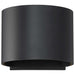 SATCO/NUVO Lightgate 5W LED Round Sconce 3000K 240Lm 120V 90 CRI Dimmable Matte Black Finish (62-1464R1)