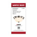 SATCO/NUVO Center Lock 13 Inch LED Flush Mount 19W 3000K Brushed Nickel Finish Frosted Glass (62-1560)