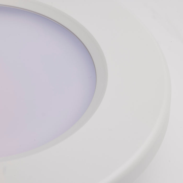 SATCO/NUVO 4 Inch LED Surface Mount Fixture CCT Selectable 3000K/4000K/5000K White (62-1581)