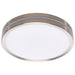 SATCO/NUVO 11 Inch Surface Mount With Night Light CCT Selectable 2700K/3000K/3500K/4000K/5000K Brushed Nickel Finish (62-1690)