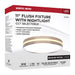 SATCO/NUVO 11 Inch Surface Mount With Night Light CCT Selectable 2700K/3000K/3500K/4000K/5000K Brushed Nickel Finish (62-1690)