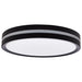 SATCO/NUVO 11 Inch Surface Mount With Night Light CCT Selectable 2700K/3000K/3500K/4000K/5000K Matte Black Finish (62-1691)