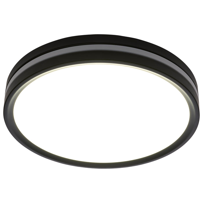 SATCO/NUVO 11 Inch Surface Mount With Night Light CCT Selectable 2700K/3000K/3500K/4000K/5000K Matte Black Finish (62-1691)
