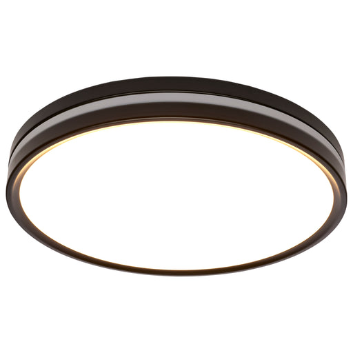 SATCO/NUVO 15 Inch Surface Mount With Night Light CCT Selectable 2700K/3000K/3500K/4000K/5000K Matte Black Finish (62-1693)