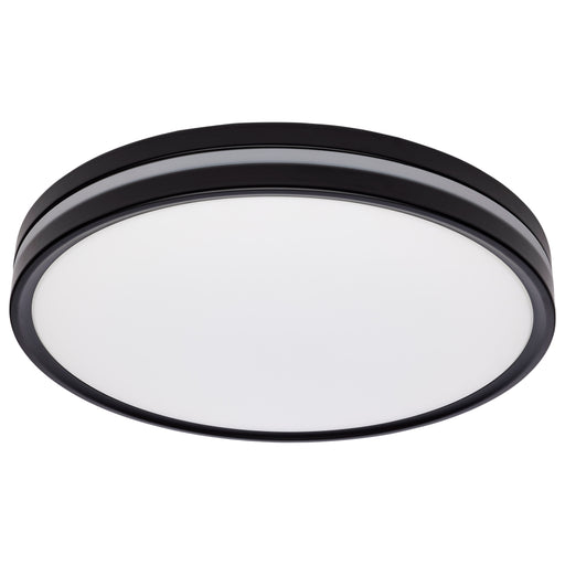 SATCO/NUVO 15 Inch Surface Mount With Night Light CCT Selectable 2700K/3000K/3500K/4000K/5000K Matte Black Finish (62-1693)