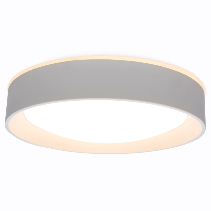 SATCO/NUVO Selene 13 Inch 22W LED Flush Mount CCT Selectable 2700K/3000K/3500K/4000K/500K White Finish (62-1695)
