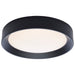 SATCO/NUVO Selene 13 Inch 22W LED Flush Mount CCT Selectable 2700K/3000K/3500K/4000K/5000K Black Finish (62-1696)