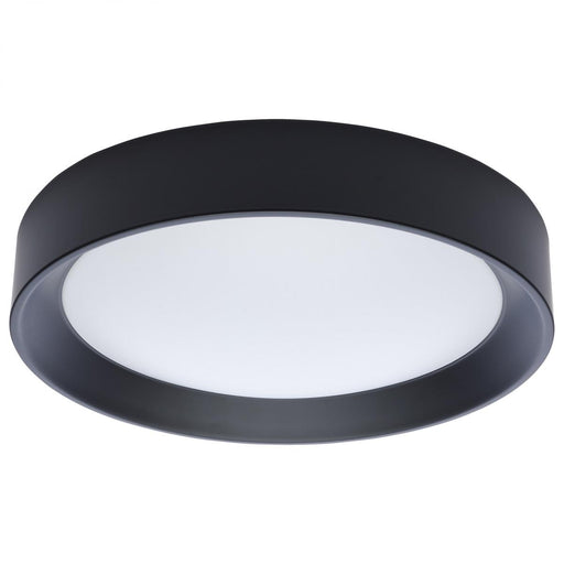 SATCO/NUVO Selene 13 Inch 22W LED Flush Mount CCT Selectable 2700K/3000K/3500K/4000K/5000K Black Finish (62-1696)