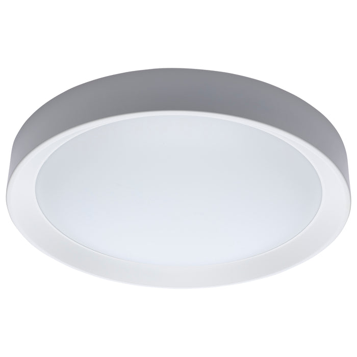 SATCO/NUVO Selene 17 Inch 27W LED Flush Mount CCT Selectable 2700K/3000K/3500K/4000K/5000K White Finish (62-1697)