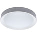 SATCO/NUVO Selene 17 Inch 27W LED Flush Mount CCT Selectable 2700K/3000K/3500K/4000K/5000K White Finish (62-1697)