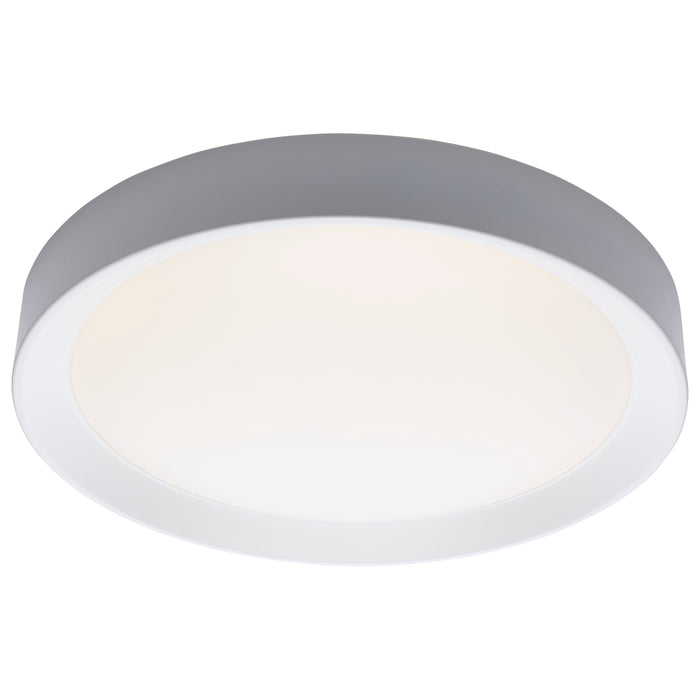 SATCO/NUVO Selene 17 Inch 27W LED Flush Mount CCT Selectable 2700K/3000K/3500K/4000K/5000K White Finish (62-1697)
