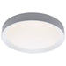 SATCO/NUVO Selene 17 Inch 27W LED Flush Mount CCT Selectable 2700K/3000K/3500K/4000K/5000K White Finish (62-1697)