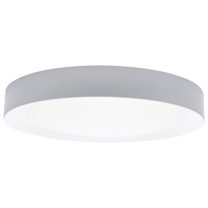 SATCO/NUVO Selene 17 Inch 27W LED Flush Mount CCT Selectable 2700K/3000K/3500K/4000K/5000K White Finish (62-1697)