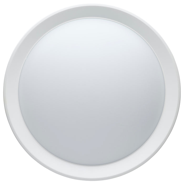 SATCO/NUVO Selene 17 Inch 27W LED Flush Mount CCT Selectable 2700K/3000K/3500K/4000K/5000K White Finish (62-1697)