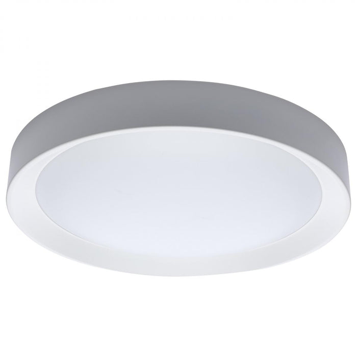 SATCO/NUVO Selene 17 Inch 27W LED Flush Mount CCT Selectable 2700K/3000K/3500K/4000K/5000K White Finish (62-1697)