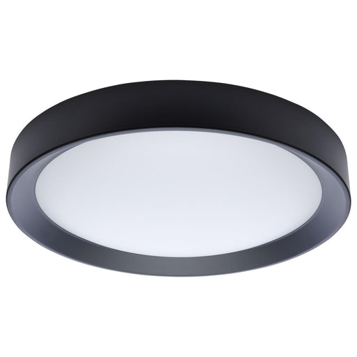 SATCO/NUVO Selene 17 Inch 27W LED Flush Mount CCT Selectable 2700K/3000K/3500K/4000K/5000K Black Finish (62-1698)