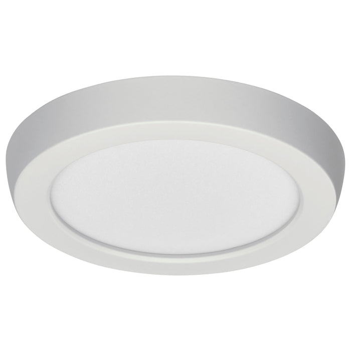 SATCO/NUVO Blink - 9W 5 Inch LED Fixture CCT Selectable 2700K/3000K/3500K/4000K/5000K Round Shape White Finish 120V (62-1700)