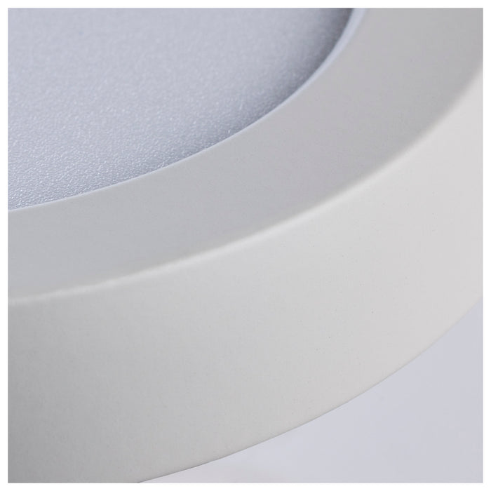 SATCO/NUVO Blink - 9W 5 Inch LED Fixture CCT Selectable 2700K/3000K/3500K/4000K/5000K Round Shape White Finish 120V (62-1700)