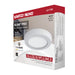 SATCO/NUVO Blink - 9W 5 Inch LED Fixture CCT Selectable 2700K/3000K/3500K/4000K/5000K Round Shape White Finish 120V (62-1700)