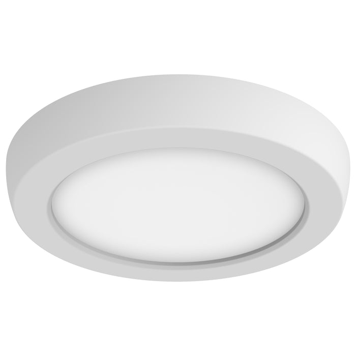 SATCO/NUVO Blink - 9W 5 Inch LED Fixture CCT Selectable 2700K/3000K/3500K/4000K/5000K Round Shape White Finish 120V (62-1700)