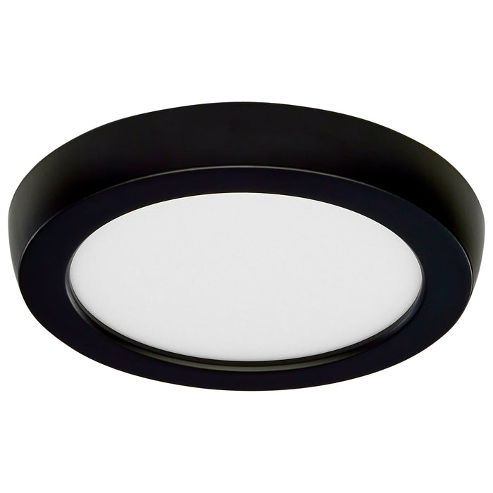 SATCO/NUVO Blink - 9W 5 Inch LED Fixture CCT Selectable 2700K/3000K/3500K/4000K/5000K Round Shape Black Finish 120V (62-1701)