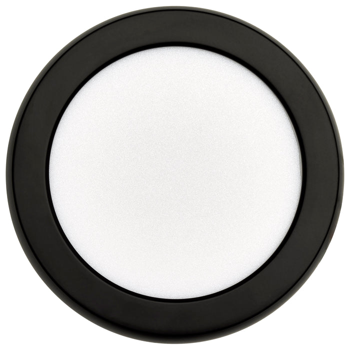 SATCO/NUVO Blink - 9W 5 Inch LED Fixture CCT Selectable 2700K/3000K/3500K/4000K/5000K Round Shape Black Finish 120V (62-1701)
