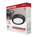 SATCO/NUVO Blink - 9W 5 Inch LED Fixture CCT Selectable 2700K/3000K/3500K/4000K/5000K Round Shape Black Finish 120V (62-1701)
