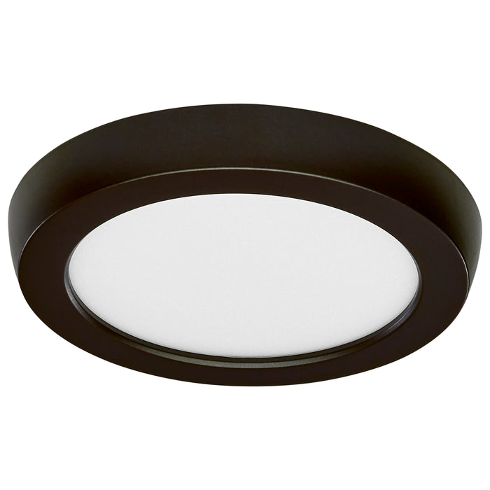 SATCO/NUVO Blink - 9W 5 Inch LED Fixture CCT Selectable 2700K/3000K/3500K/4000K/5000K Round Shape Bronze Finish 120V (62-1702)