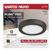 SATCO/NUVO Blink - 9W 5 Inch LED Fixture CCT Selectable 2700K/3000K/3500K/4000K/5000K Round Shape Bronze Finish 120V (62-1702)