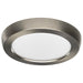 SATCO/NUVO Blink - 9W 5 Inch LED Fixture CCT Selectable 2700K/3000K/3500K/4000K/5000K Round Shape Brushed Nickel Finish 120V (62-1703)