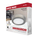 SATCO/NUVO Blink - 9W 5 Inch LED Fixture CCT Selectable 2700K/3000K/3500K/4000K/5000K Round Shape Brushed Nickel Finish 120V (62-1703)