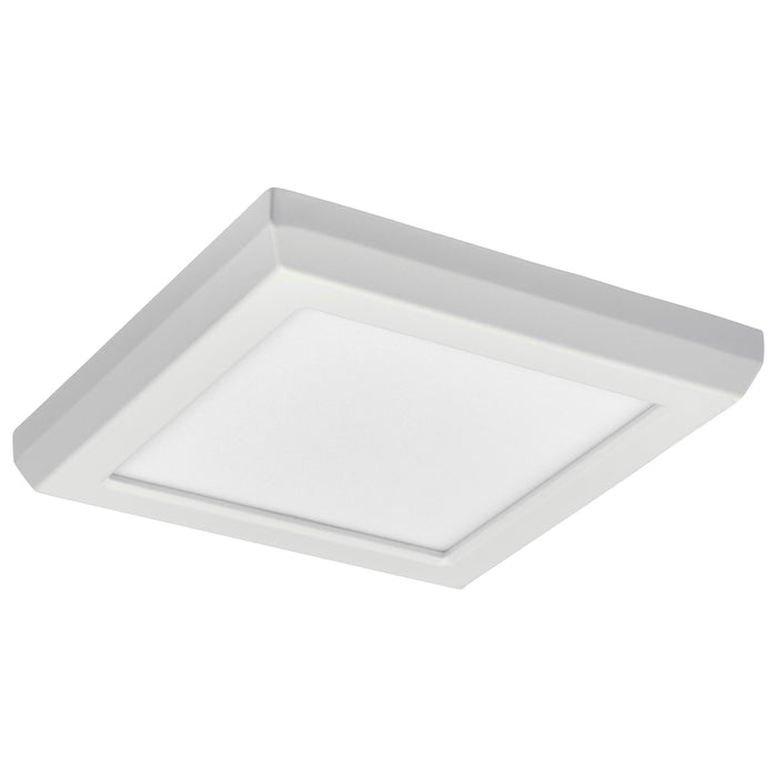 SATCO/NUVO Blink - 9W 5 Inch LED Fixture CCT Selectable 2700K/3000K/3500K/4000K/5000K Square Shape White Finish 120V (62-1704)