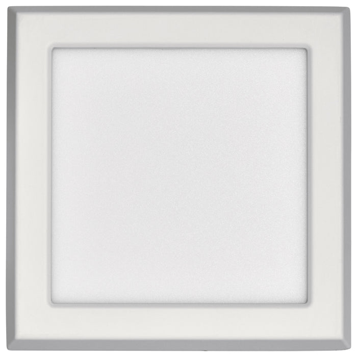 SATCO/NUVO Blink - 9W 5 Inch LED Fixture CCT Selectable 2700K/3000K/3500K/4000K/5000K Square Shape White Finish 120V (62-1704)