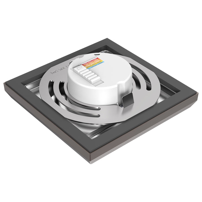 SATCO/NUVO Blink - 9W 5 Inch LED Fixture CCT Selectable 2700K/3000K/3500K/4000K/5000K Square Shape Bronze Finish 120V (62-1706)