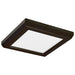 SATCO/NUVO Blink - 9W 5 Inch LED Fixture CCT Selectable 2700K/3000K/3500K/4000K/5000K Square Shape Bronze Finish 120V (62-1706)