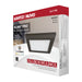 SATCO/NUVO Blink - 9W 5 Inch LED Fixture CCT Selectable 2700K/3000K/3500K/4000K/5000K Square Shape Bronze Finish 120V (62-1706)