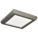SATCO/NUVO Blink - 9W 5 Inch LED Fixture CCT Selectable 2700K/3000K/3500K/4000K/5000K Square Shape Brushed Nickel Finish 120V (62-1707)
