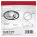 SATCO/NUVO Blink - 11W 7 Inch LED Fixture CCT Selectable 2700K/3000K/3500K/4000K/5000K Round Shape White Finish 120V (62-1710)