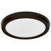 SATCO/NUVO Blink - 11W 7 Inch LED Fixture CCT Selectable 2700K/3000K/3500K/4000K/5000K Round Shape Bronze Finish 120V (62-1712)