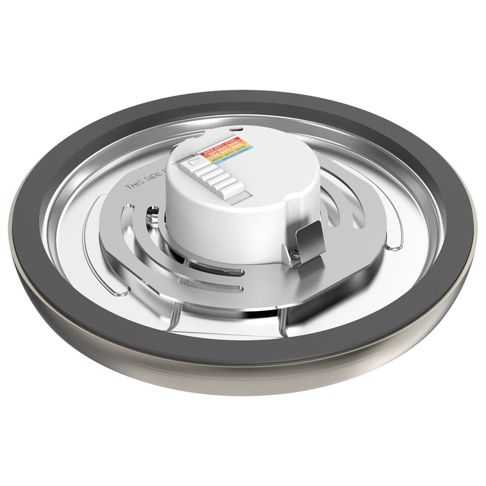 SATCO/NUVO Blink - 11W 7 Inch LED Fixture CCT Selectable 2700K/3000K/3500K/4000K/5000K Round Shape Brushed Nickel Finish 120V (62-1713)