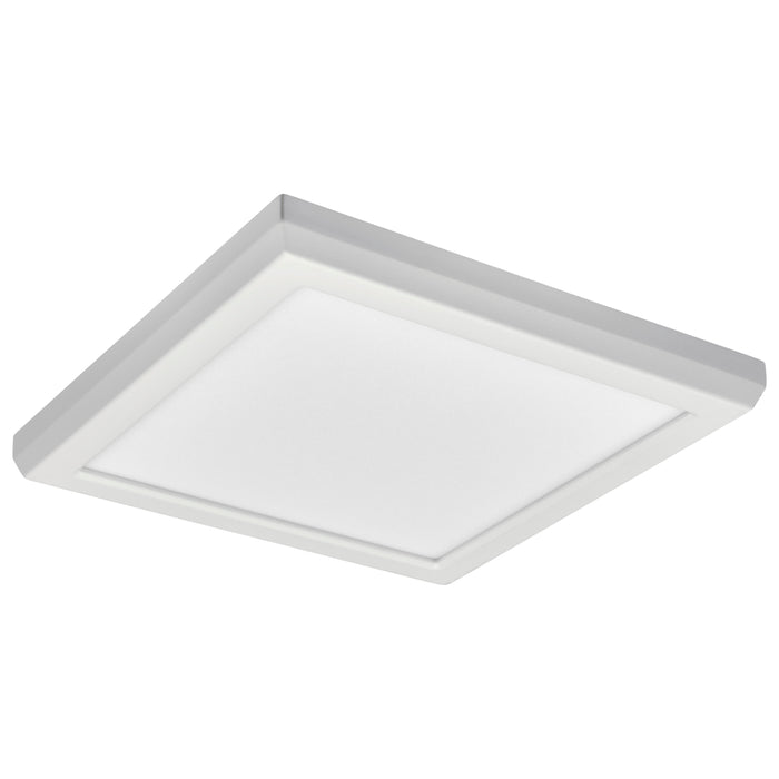 SATCO/NUVO Blink - 11W 7 Inch LED Fixture CCT Selectable 2700K/3000K/3500K/4000K/5000K Square Shape White Finish 120V (62-1714)