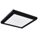 SATCO/NUVO Blink - 11W 7 Inch LED Fixture CCT Selectable 2700K/3000K/3500K/4000K/5000K Square Shape Black Finish 120V (62-1715)