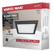 SATCO/NUVO Blink - 11W 7 Inch LED Fixture CCT Selectable 2700K/3000K/3500K/4000K/5000K Square Shape Black Finish 120V (62-1715)