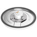 SATCO/NUVO Blink - 13W 9 Inch LED Fixture CCT Selectable 2700K/3000K/3500K/4000K/5000K Round Shape: White Finish 120V (62-1720)