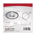 SATCO/NUVO Blink - 13W 9 Inch LED Fixture CCT Selectable 2700K/3000K/3500K/4000K/5000K Round Shape: White Finish 120V (62-1720)